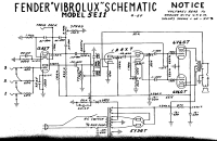 Fender Vibrolux-5E11 - Schematic